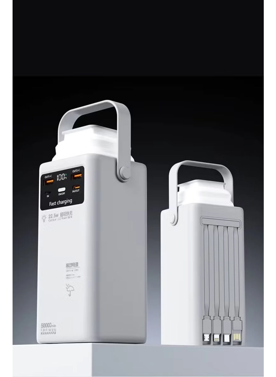 N-37 - 50000mAh 22.5 W Fast Charging 2 USB ports 2 Type-C ports