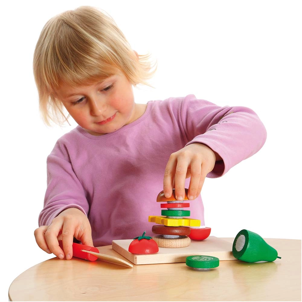 Cheeseburger Cutting Set - 6 pcs (TBOX-28203)