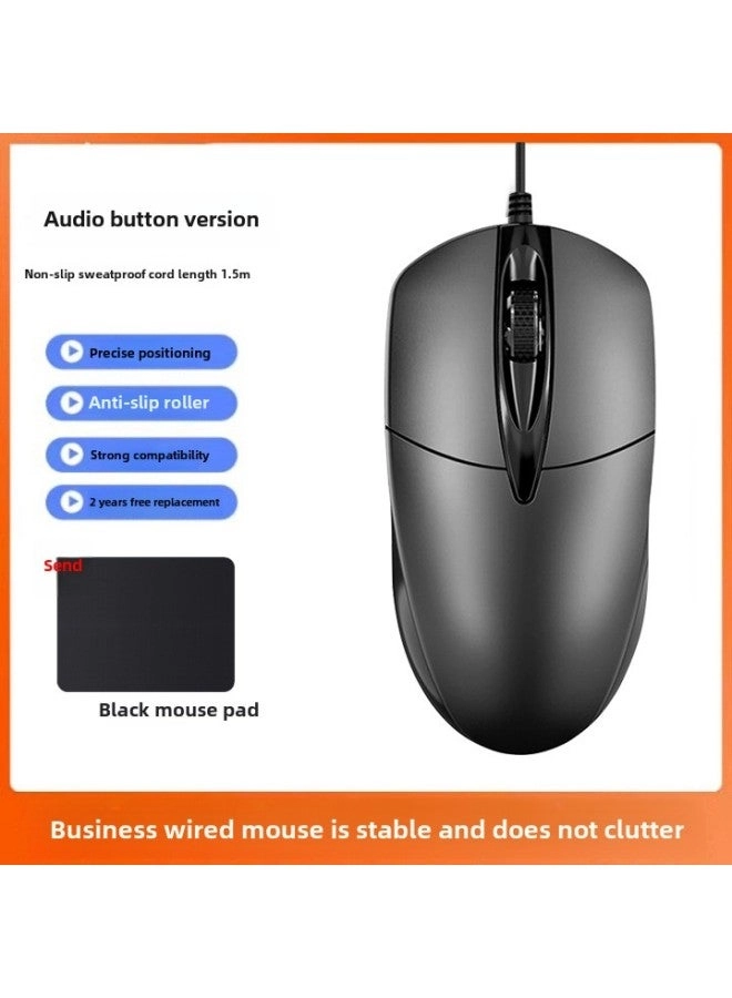 Generic E-sports Mechanical Mouse - Wired + Mouse Pad