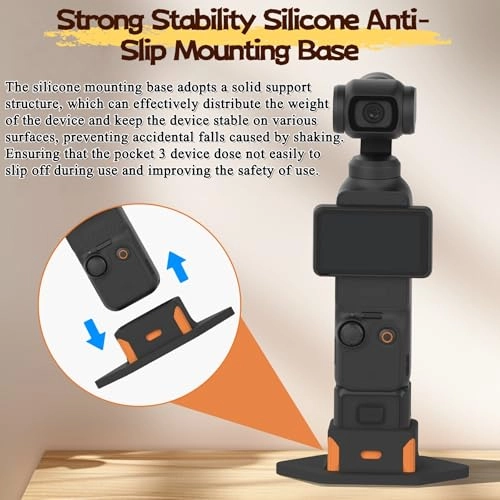Pocket 3 Glass Screen&Silicone Protective Case Set - DJI Osmo Pocket 3