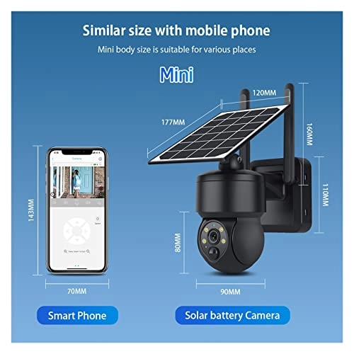 Solar Surveillance Camera 5MP