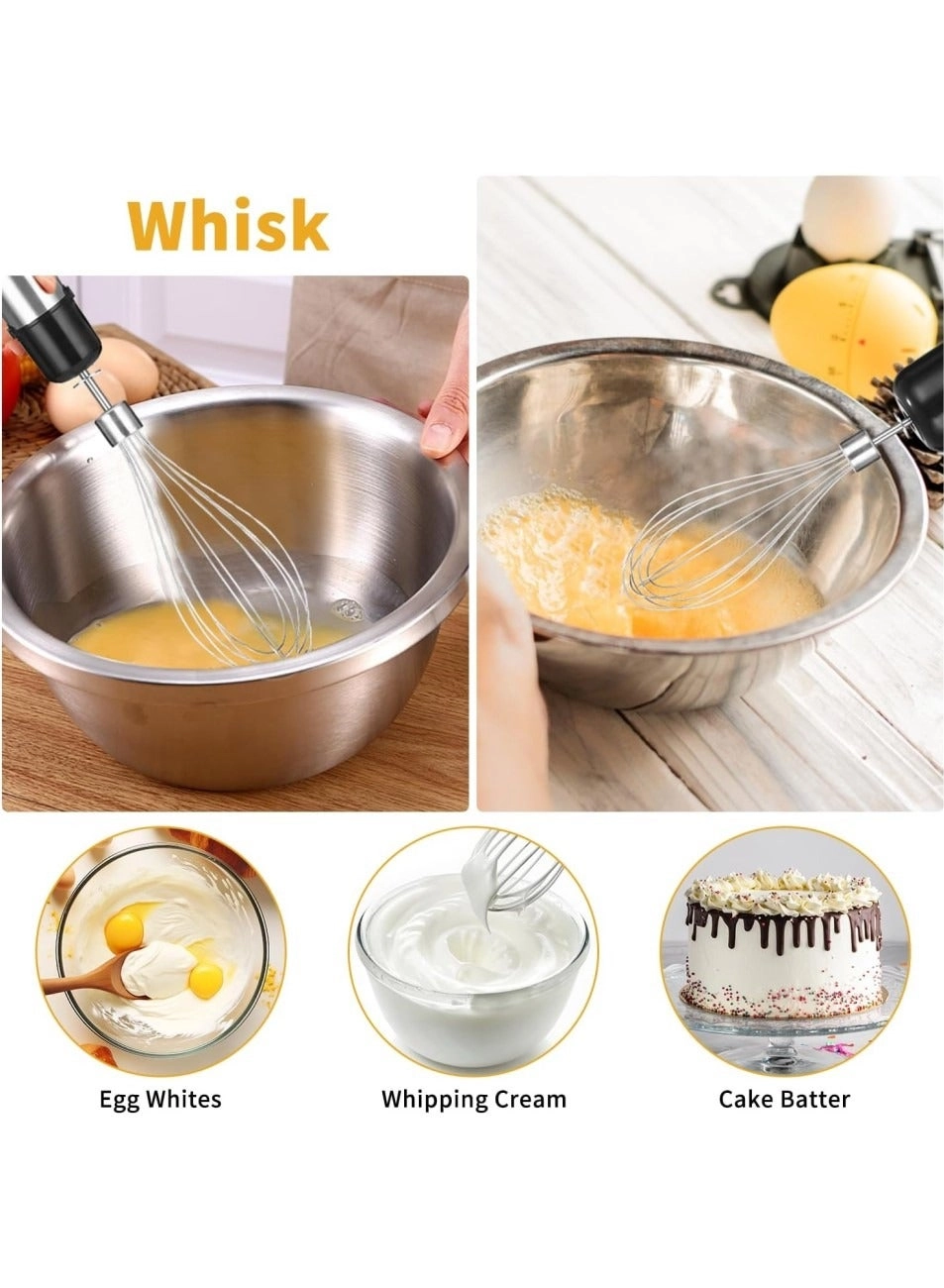 HB-8001 - 5-in-1 Hand Immersion Blender