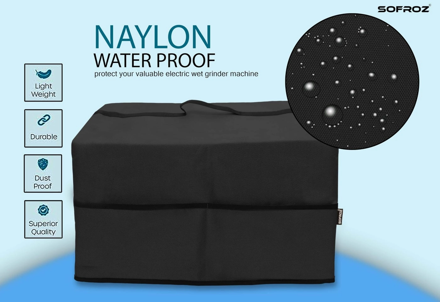 Wet Grinder Cover - 2 Litre