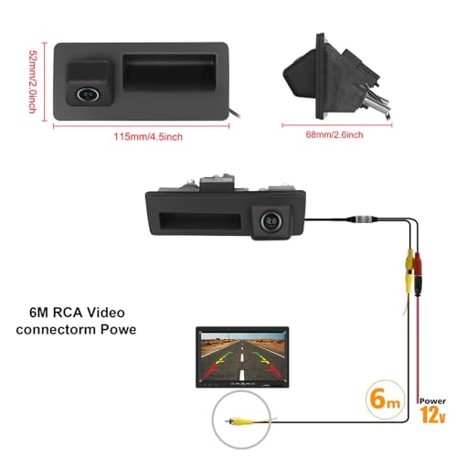 Rear View Camera - IR Night Vision 720P