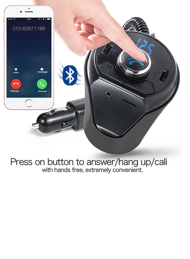 FM Transmitter Car Kit - Bluetooth