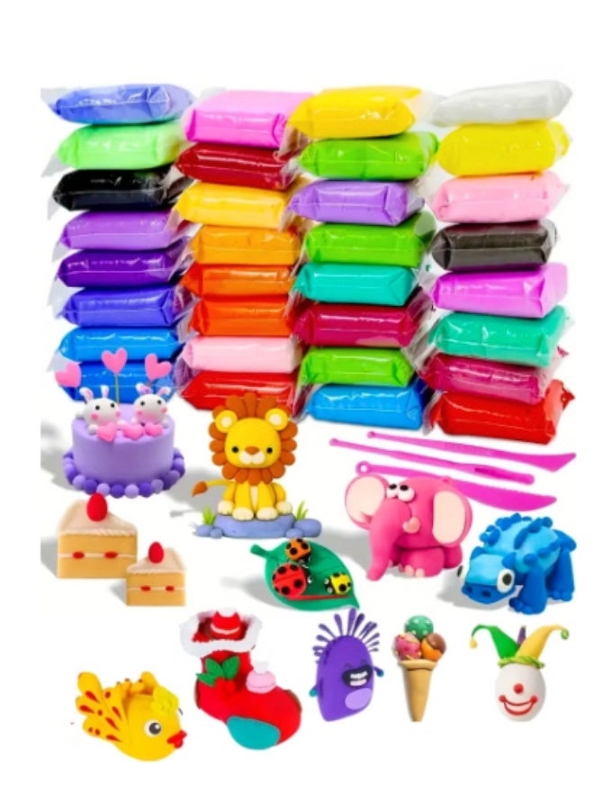 Woofixer Air Dry Clay - 24 pcs