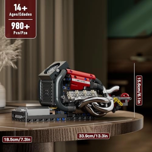 Engine Model (10188) - 980PCS STEM Kit