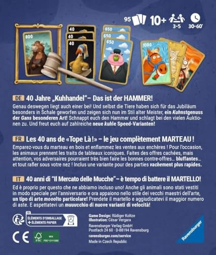 Kuhhandel: 40 Jahre Jubiläumsedition - Kartenspiel