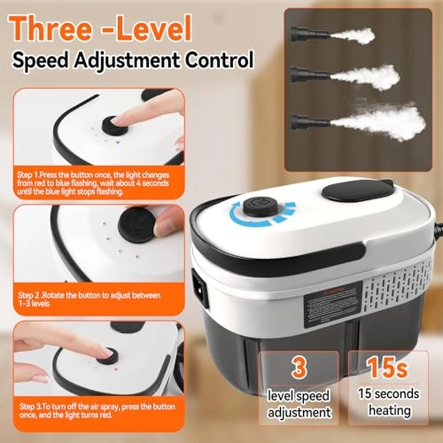 Handheld Steam Cleaner - 3 bar 1.4 L