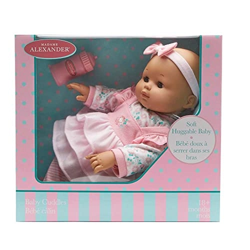 Baby Cuddles - 14-inch Dark Skin Brown Eyes Ages 18 months+