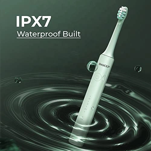 Vibe Electric Toothbrush - 40000 strokes/min 2 Brush Heads 5 Cleaning Modes