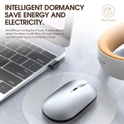 Dual Mode Wireless Bluetooth Mouse - Bluetooth 2.4G