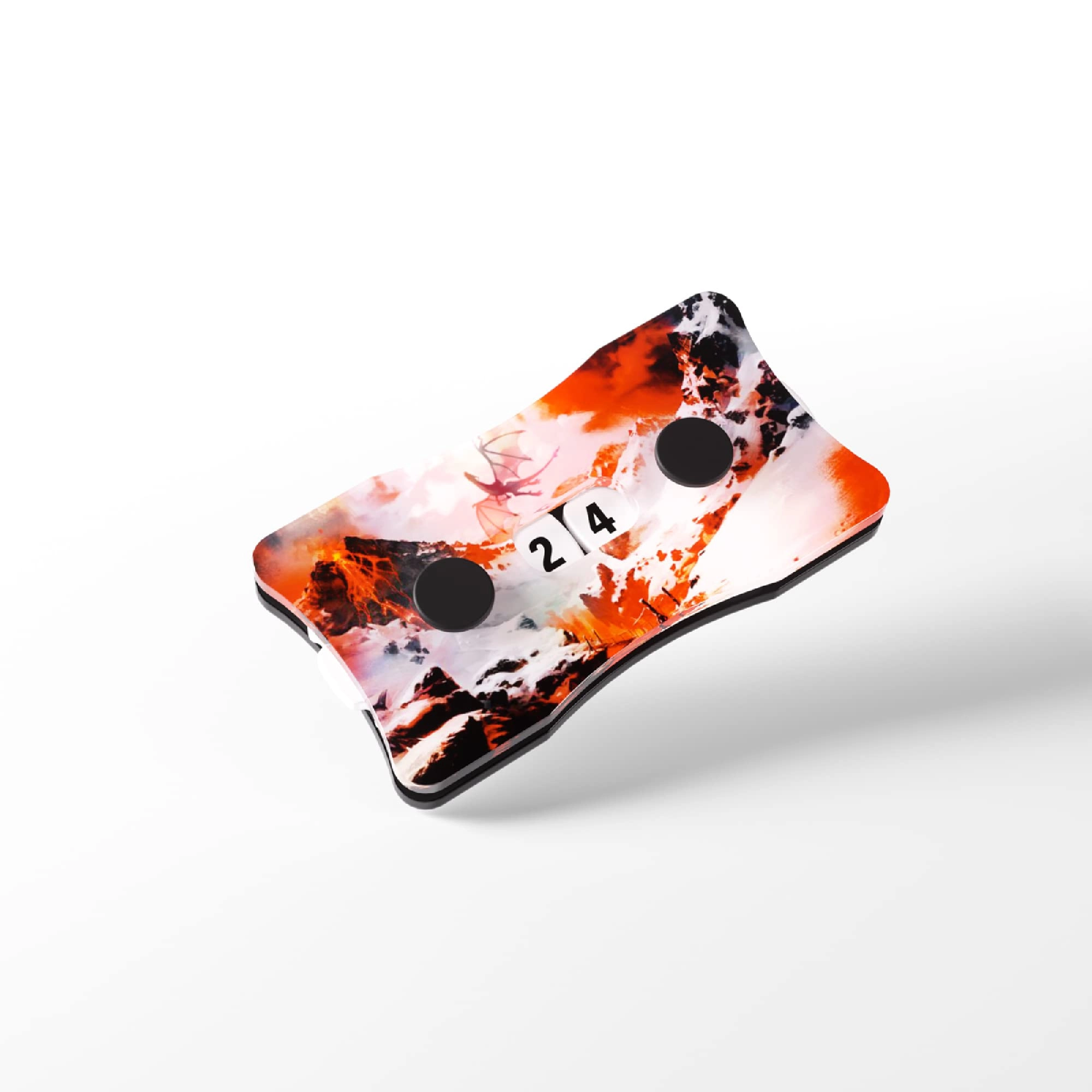 Gamegenic Double Life Counters - Double Dials Mountain Design Premium Acrylic