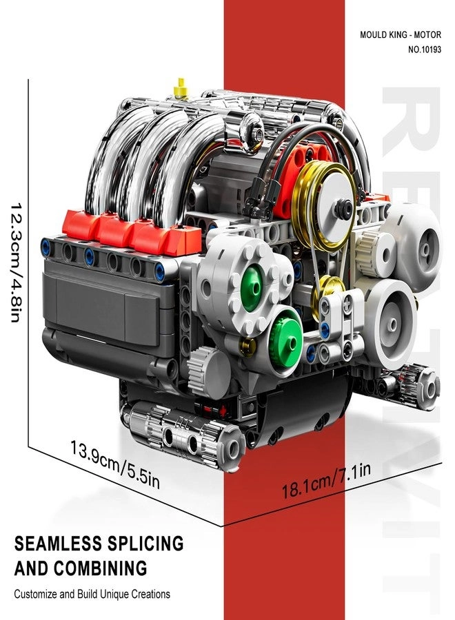 Boxer Engine - 609 Pcs Electric motor