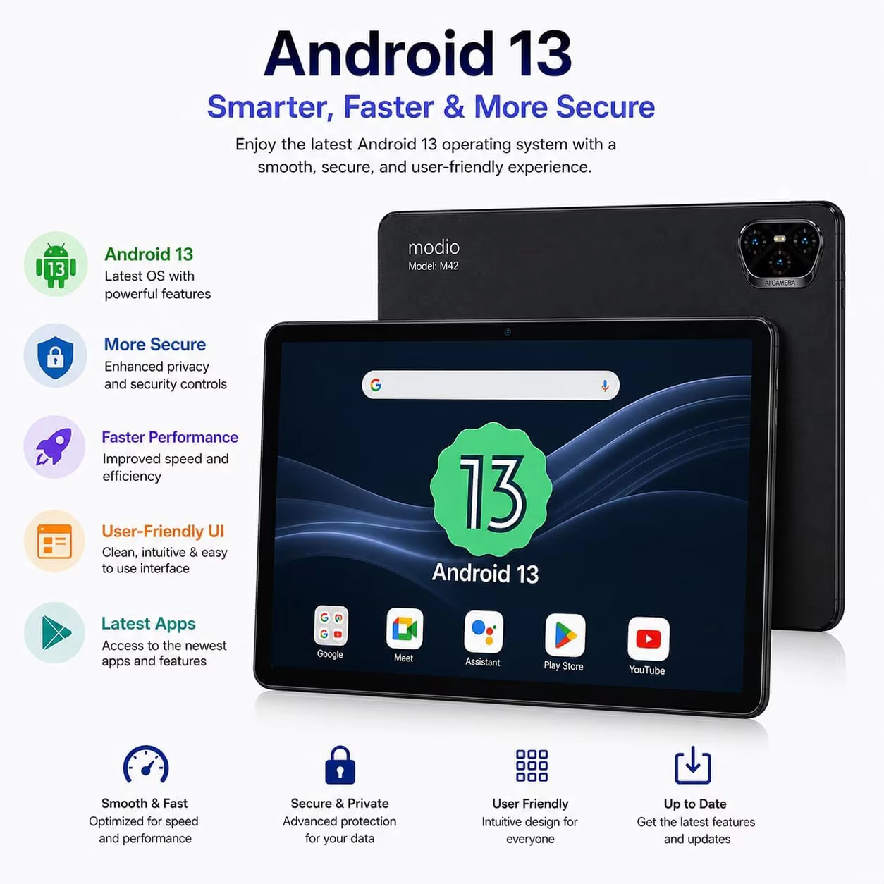 M42 Tablet 10.1" LTE 8GB RAM 512GB