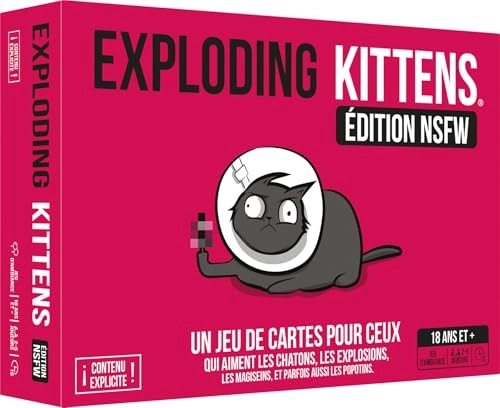 Exploding Kittens: NSFW Edition - Card Game (French)
