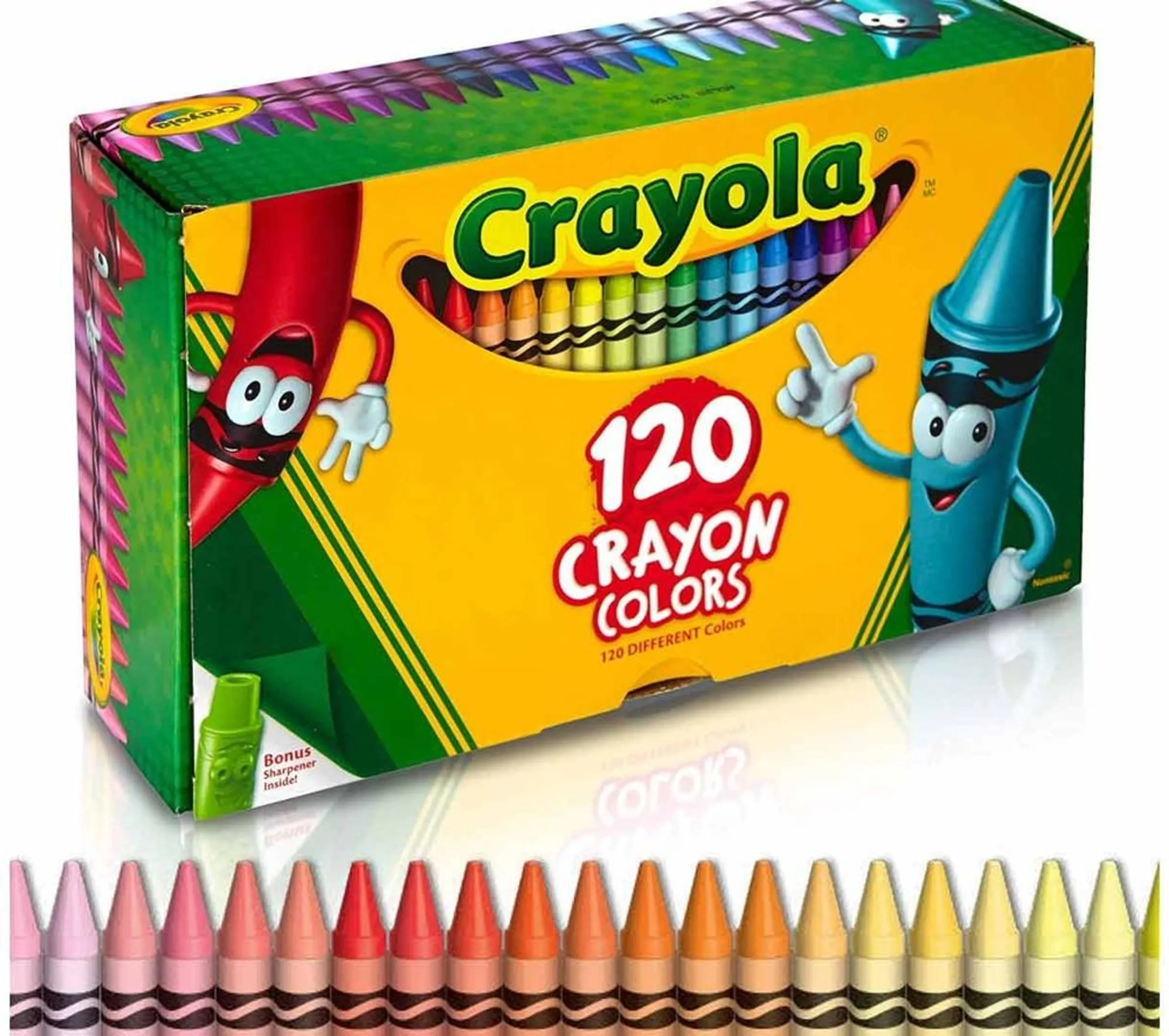 Standard Crayons - 120 Pcs