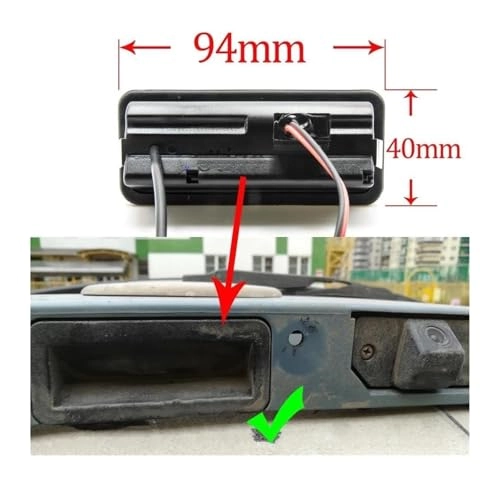 Reversing Camera - Night vision wireless 720P