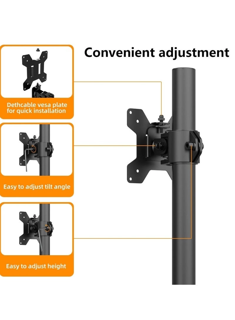 Single Monitor Arm - Single 13-32 Inch VESA 75x75/100x100mm
