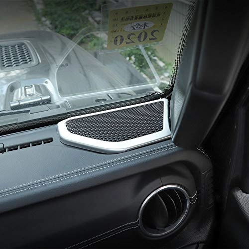 A pillar Speaker Decoration Cover Trim - Wrangler JL JLU & Gladiator JT 2018 2019 2020 2021 2022 2023 2024 A-Pillar