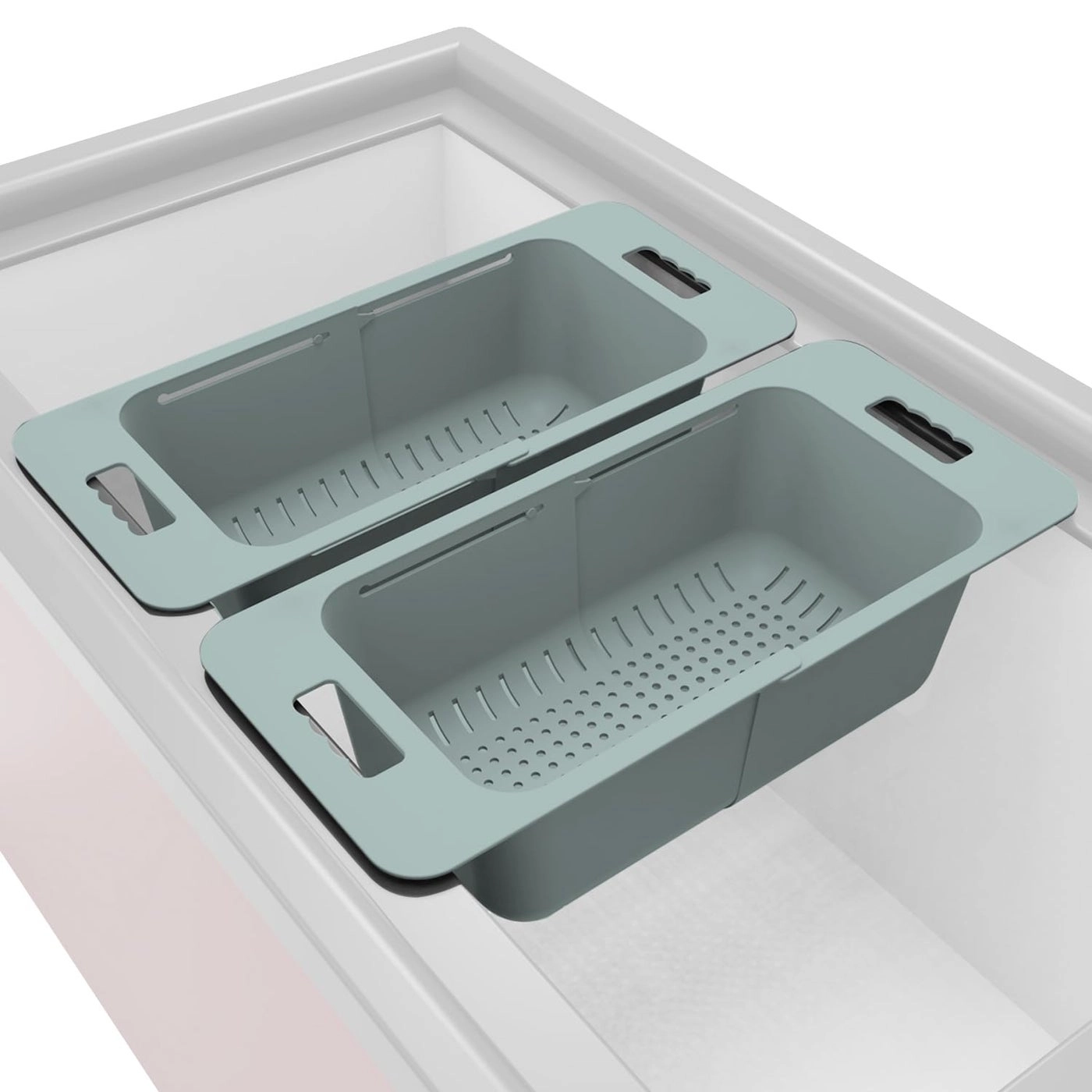 Yatmung Deep Freezer Organizer Bins