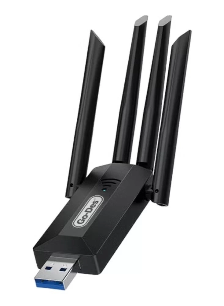 GO-DES GD-BT318 - Dual Band 1200Mbps 4 Antennas