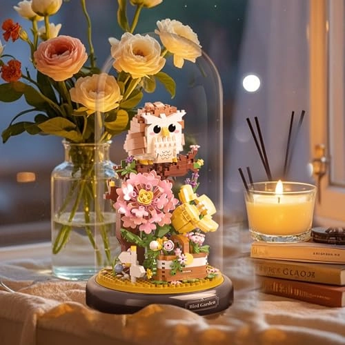 Owl Flower Building Blocks - Owl 1123pcs