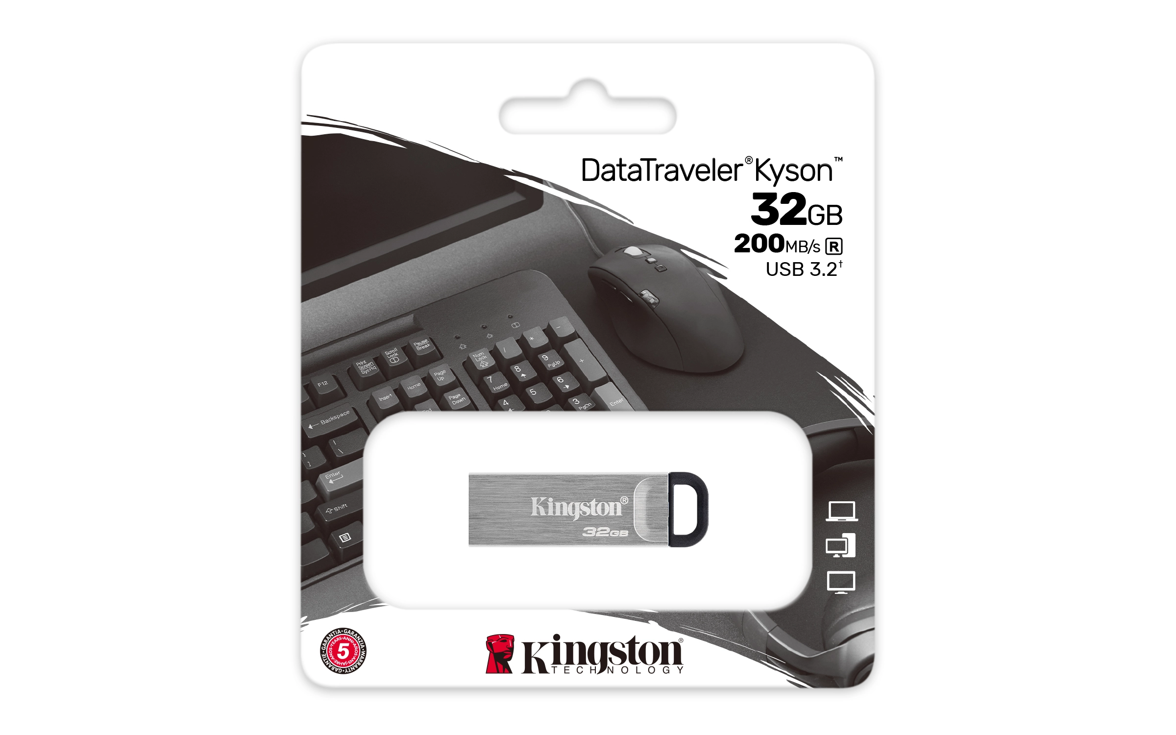 DataTraveler Kyson - USB 3.2 Gen 1 USB Type A 32GB