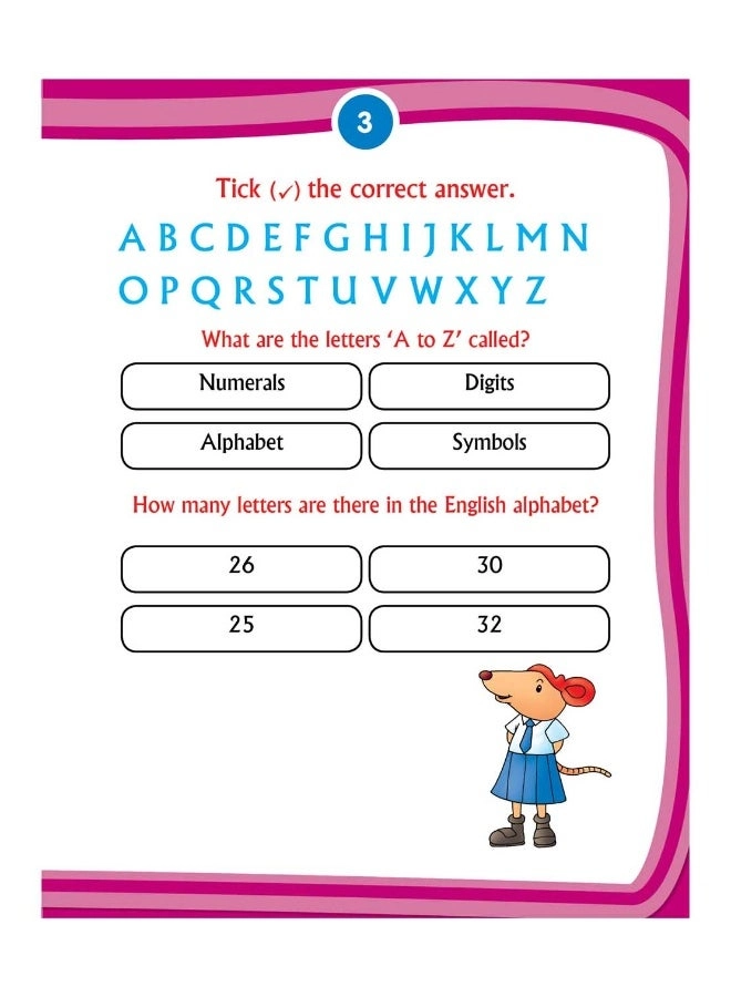Kid's Activity Book - English (Book 3)