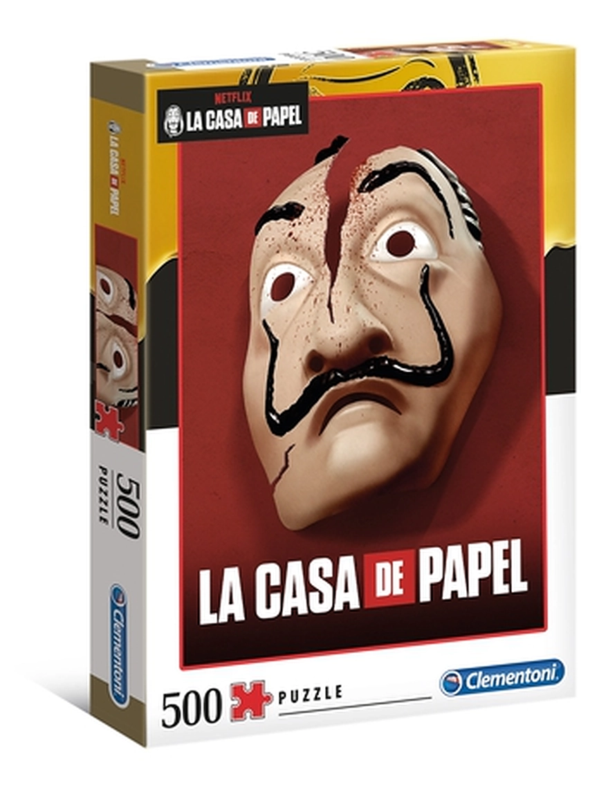 Clementoni La Casa De Papel Puzzle (AL-35085) - 500 pcs