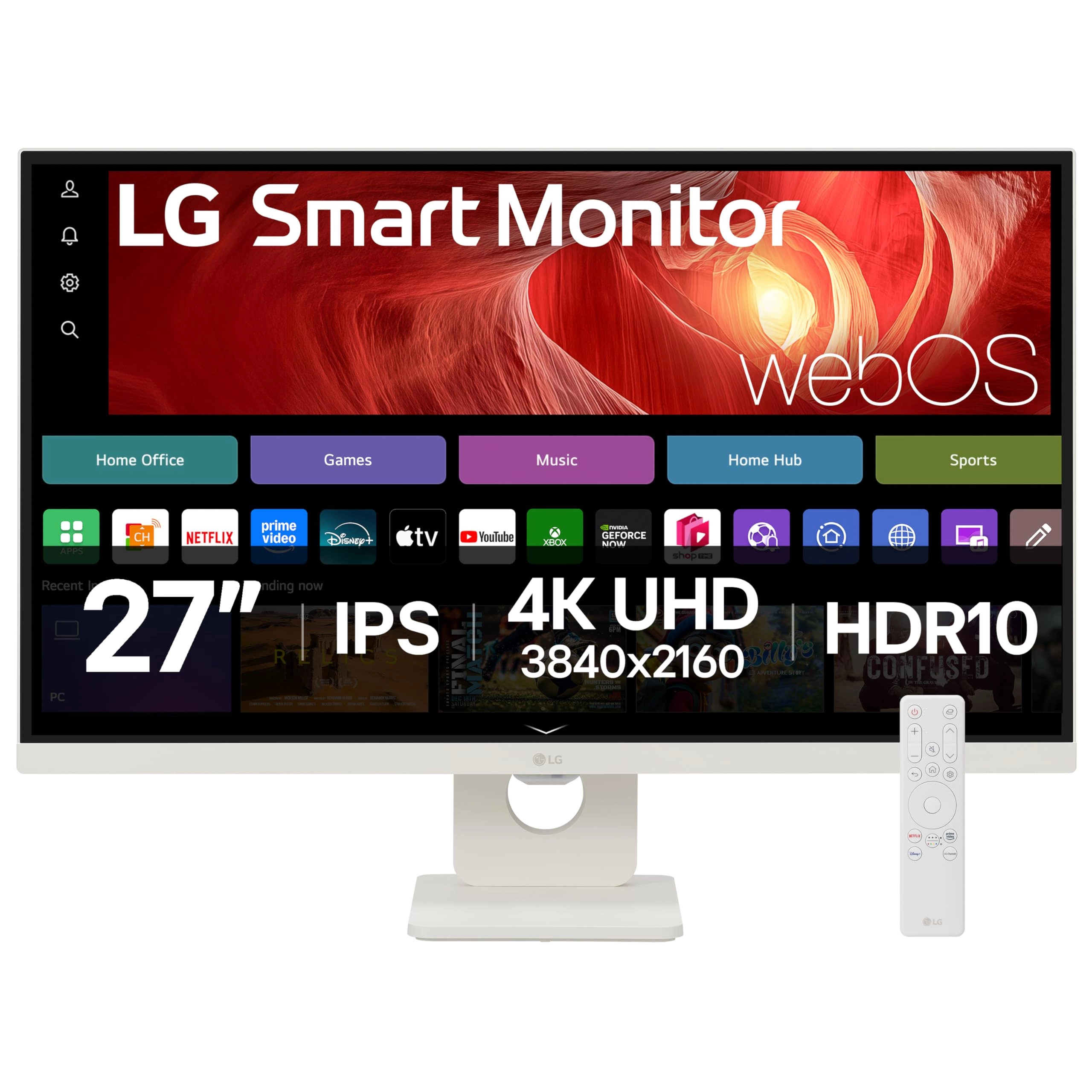 LG SMART Monitor - 27U731SA-W.AEK 27 inch 4K UHD