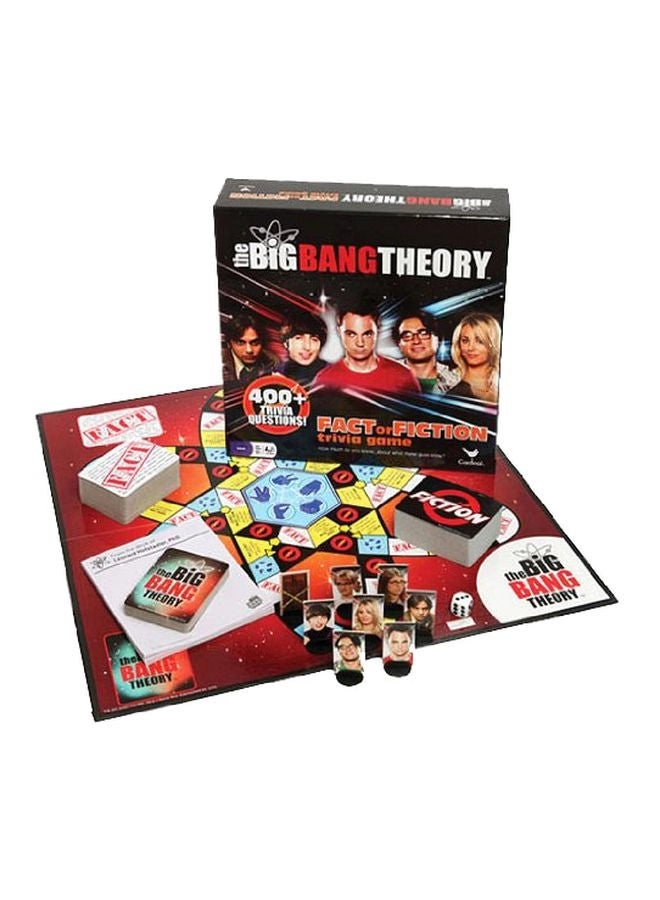 Cardinal Industries The Big Bang Theory: Fact Or Fiction Trivia Card Game