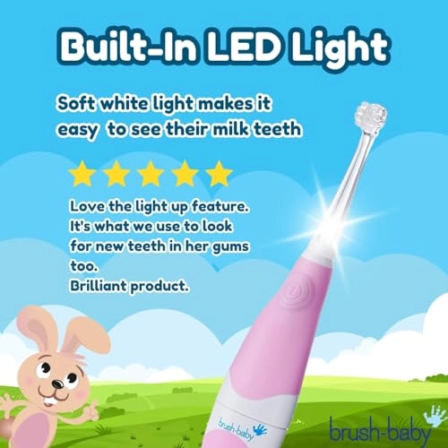 BabySonic - Infant and Toddler 0-3 Years 2 Sensitive Brush Heads Teal