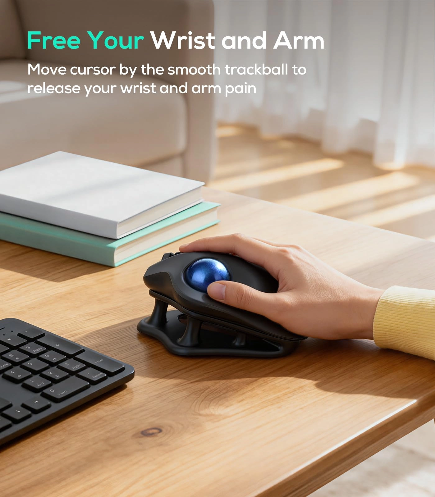 M511 Trackball Mouse - Wireless
