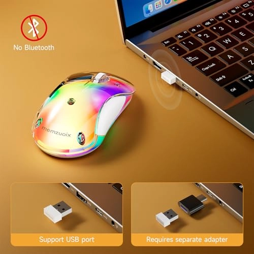 LED Wireless Mouse - USB
