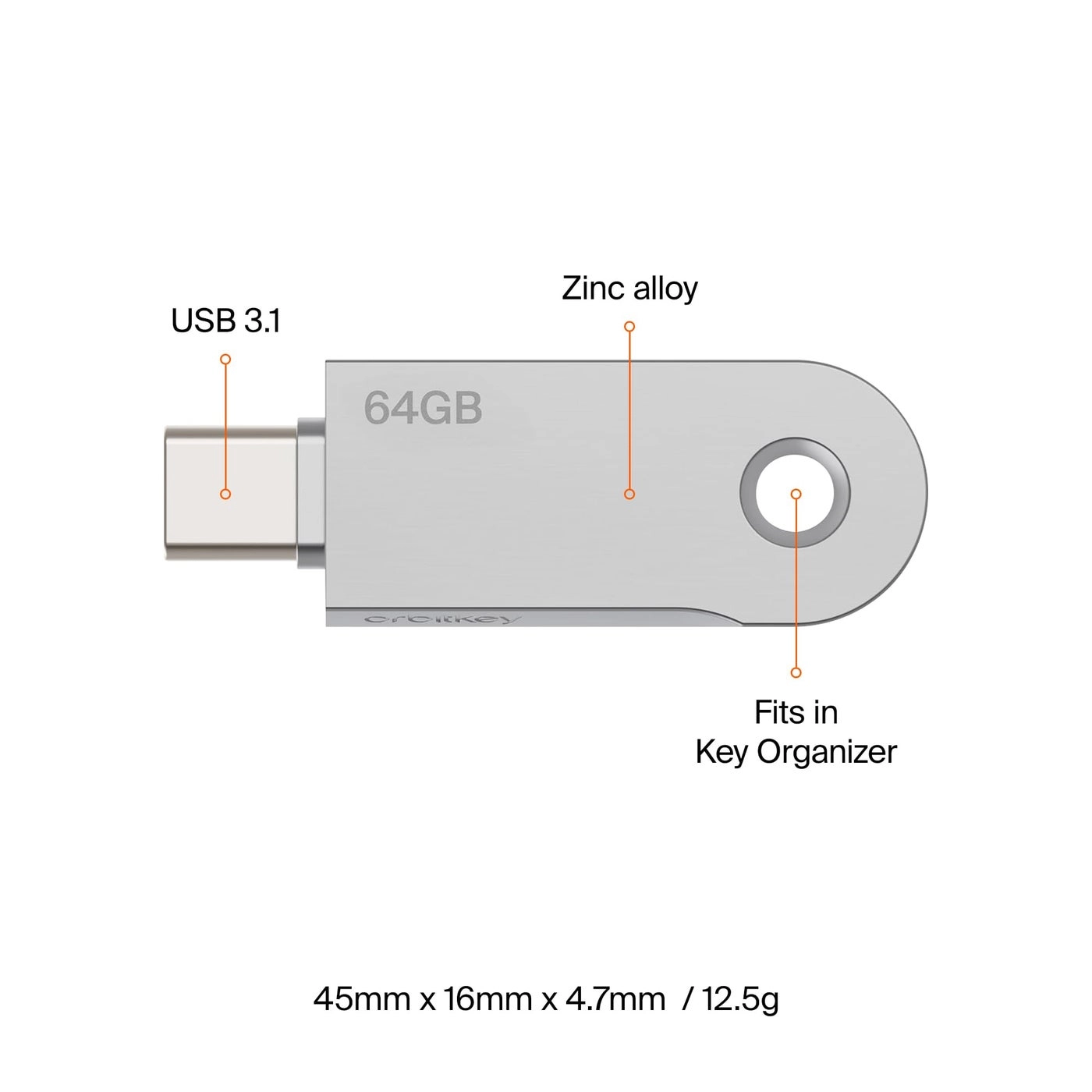 USB-C Thumb Drive - USB 3.1 Type-C