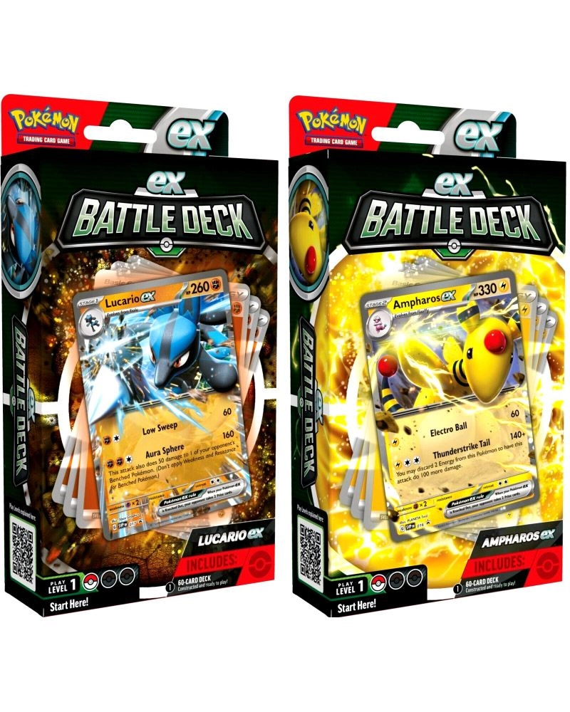Pokémon Ampharos ex Battle Deck - 60pcs