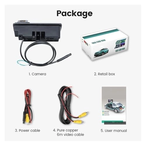 Rear View Camera - Night Vision Wired 1920*1080P