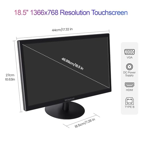 HD-185-TOUCH - 18.5 Inches 1366 x 768 Pixels