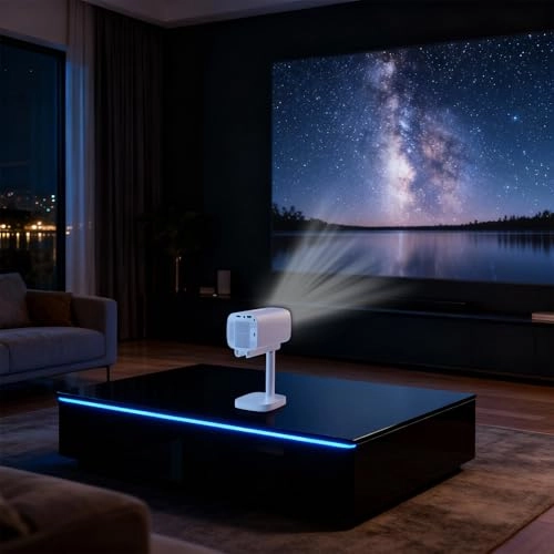 Nova Smart Projector GNNOVPJRTWH 100 ANSI Lumens