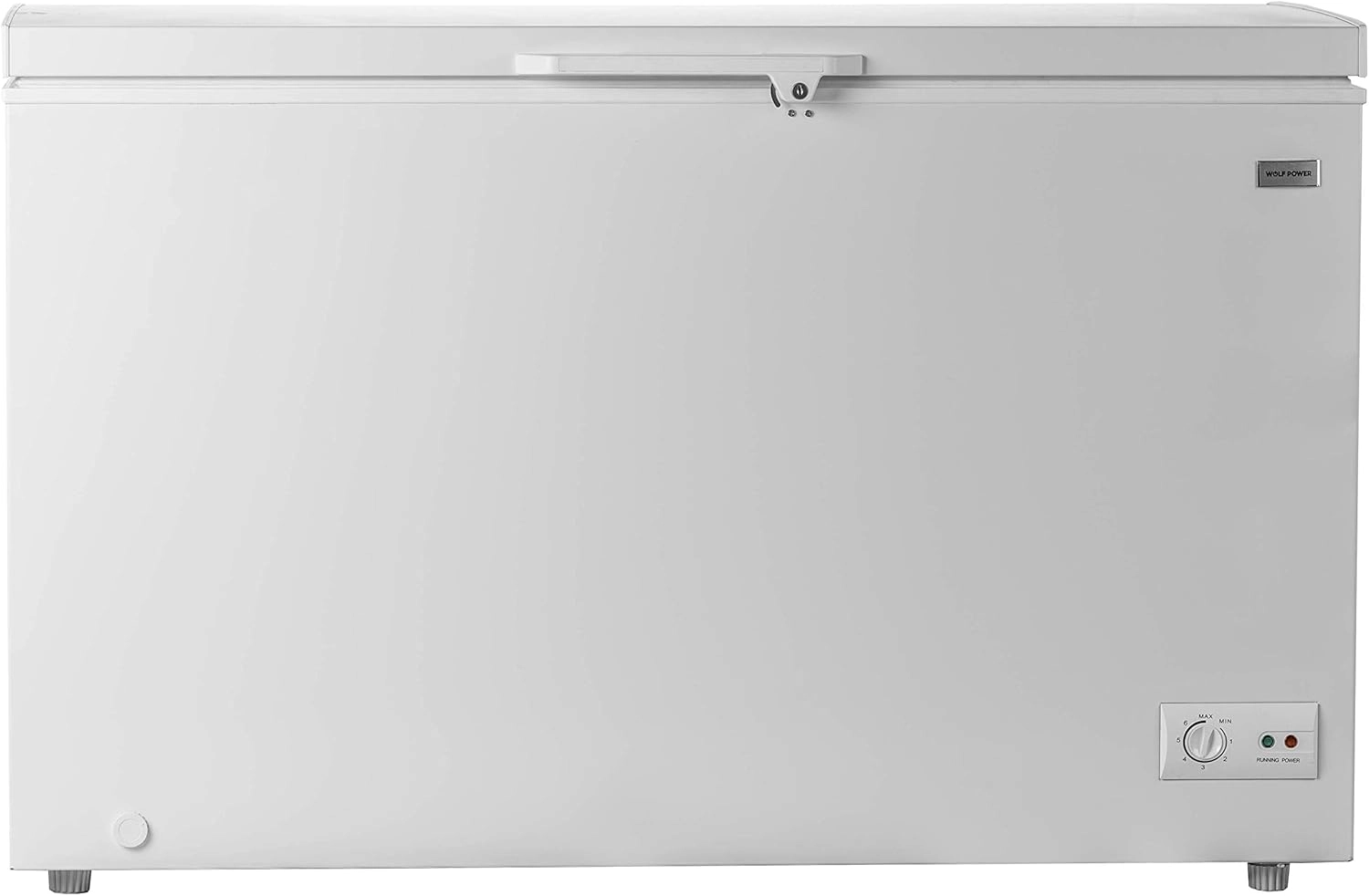 Chest Freezer - Manual Defrost LED Light Lock & Key