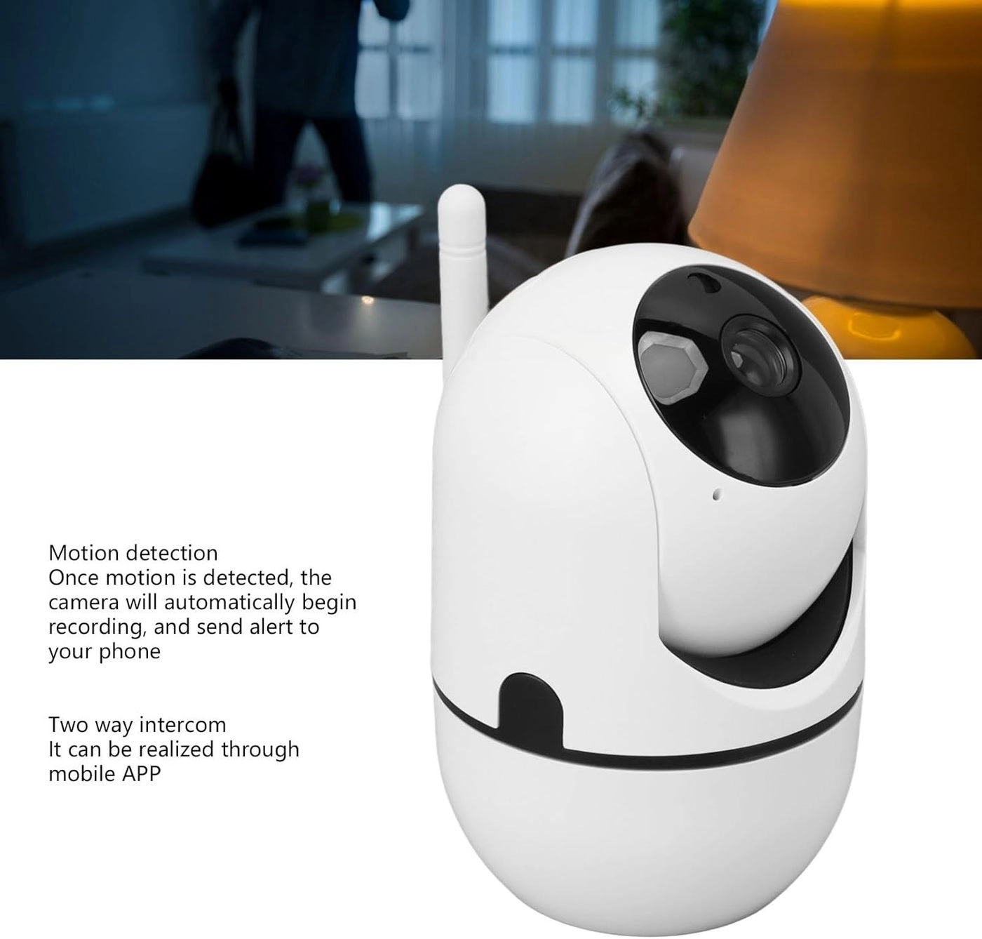 Light Bulb Security Camera 1080P