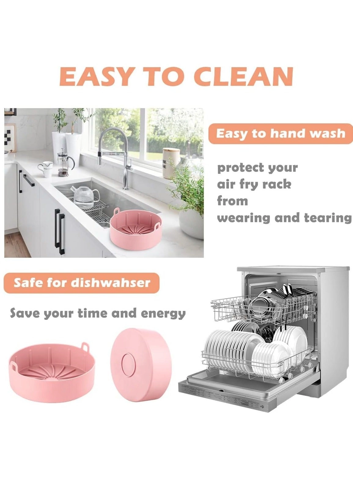 Silicone Air Fryer Liners - Silicone 2 piece(s)