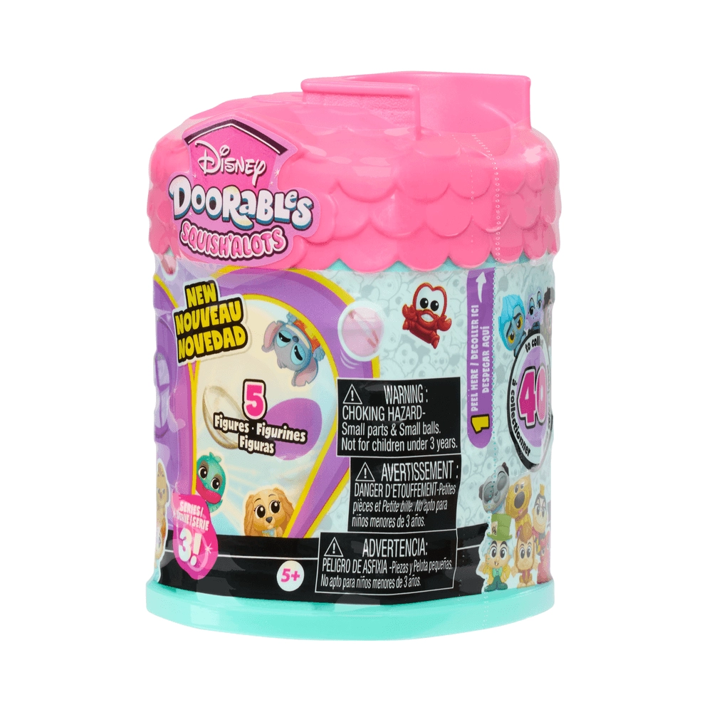 Doorables Squish'alots - Blind Bag Mini Action Figures (29464294-44861) 5 pcs