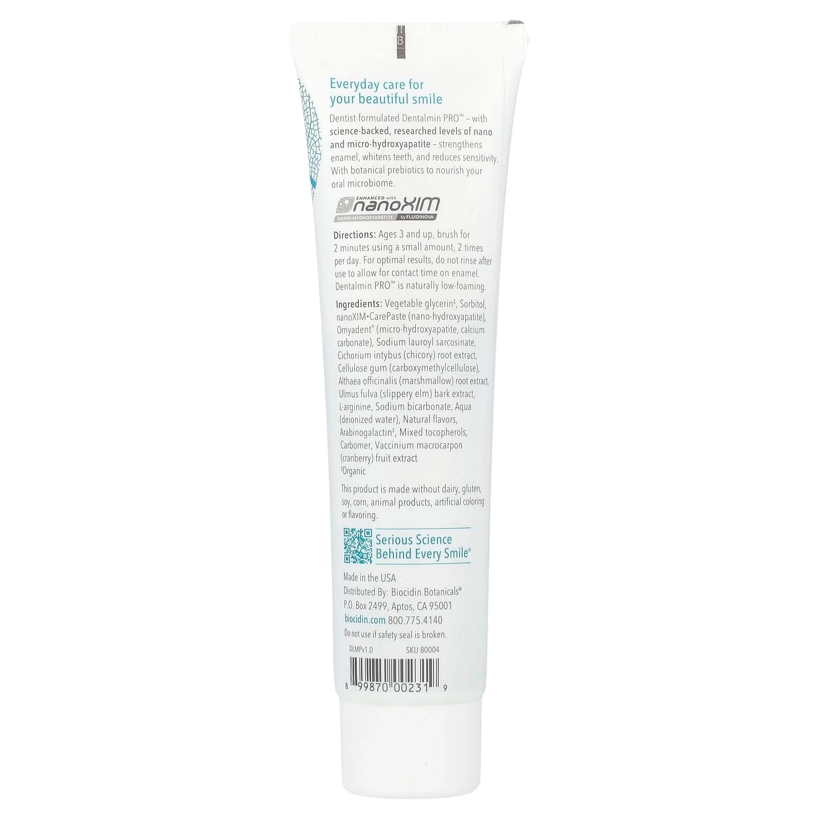 Dentalmin Pro Fresh Mint Toothpaste 100 ml