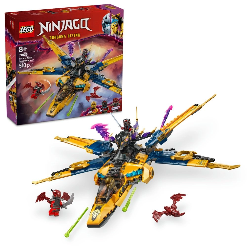 Ninjago Ras And Arin's Super Storm Jet (71833)