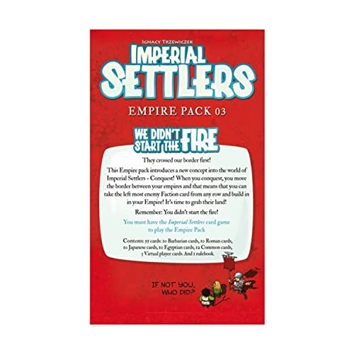 Imperial Settlers: We Didn't Start The Fire - Card
