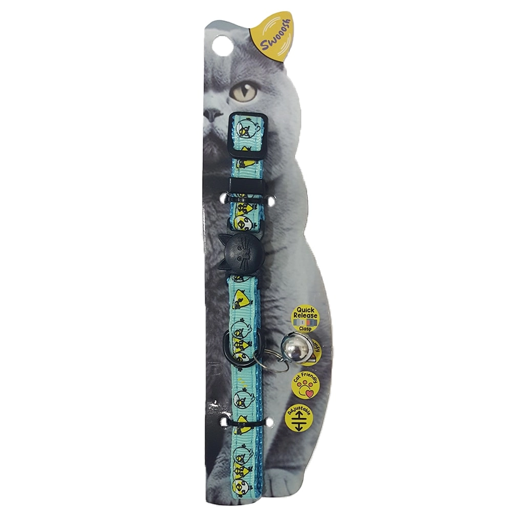 NUTRAPET Swooosh Angry Birds Cat Collar - 18/28cm cat Pack