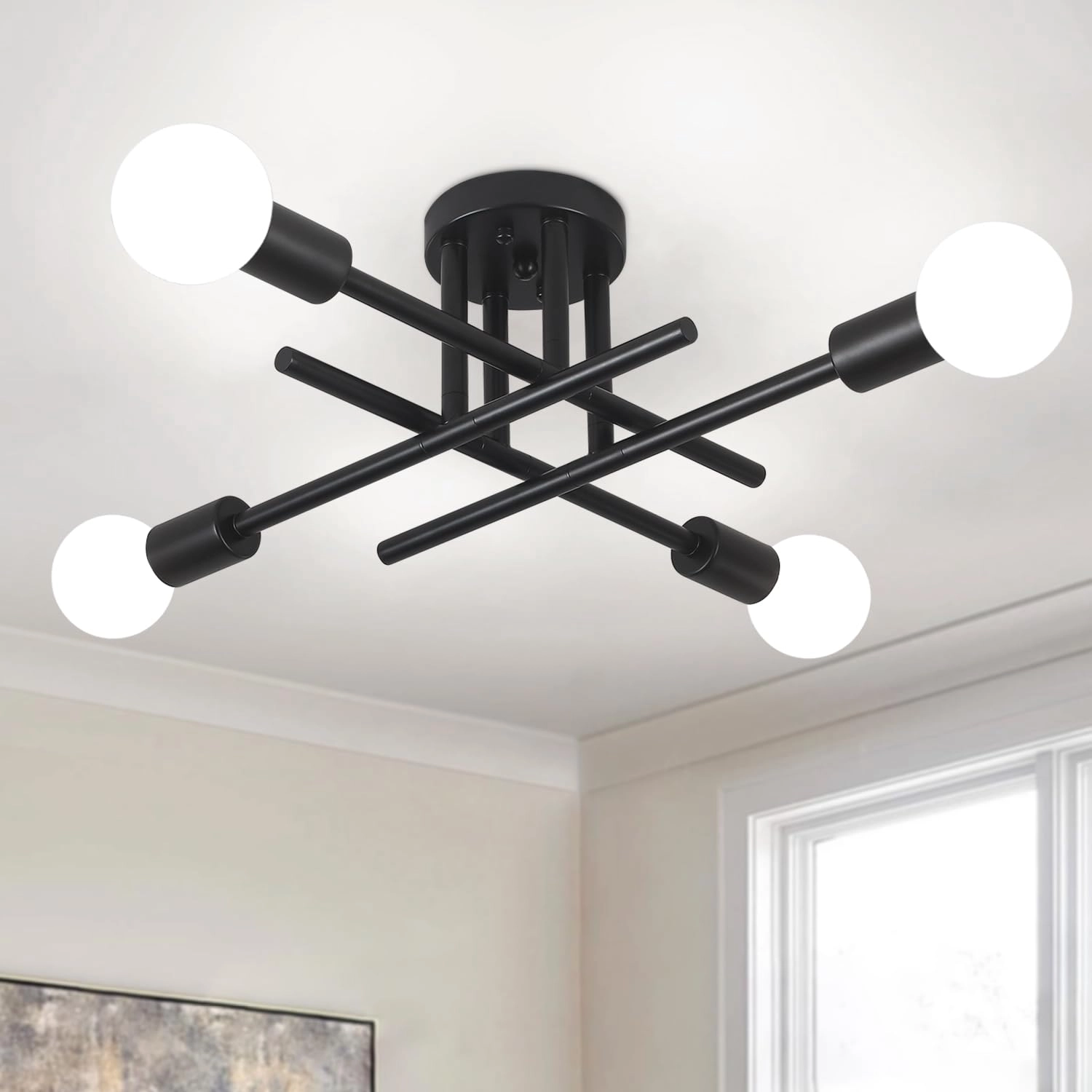 Sputnik Ceiling Light - Dimmable