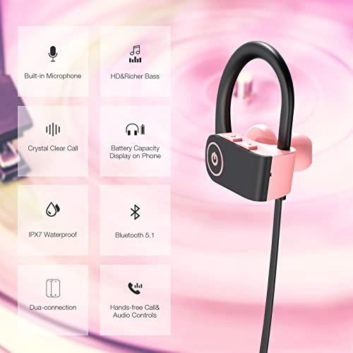 Bluetooth Headphones Wireless Earbud